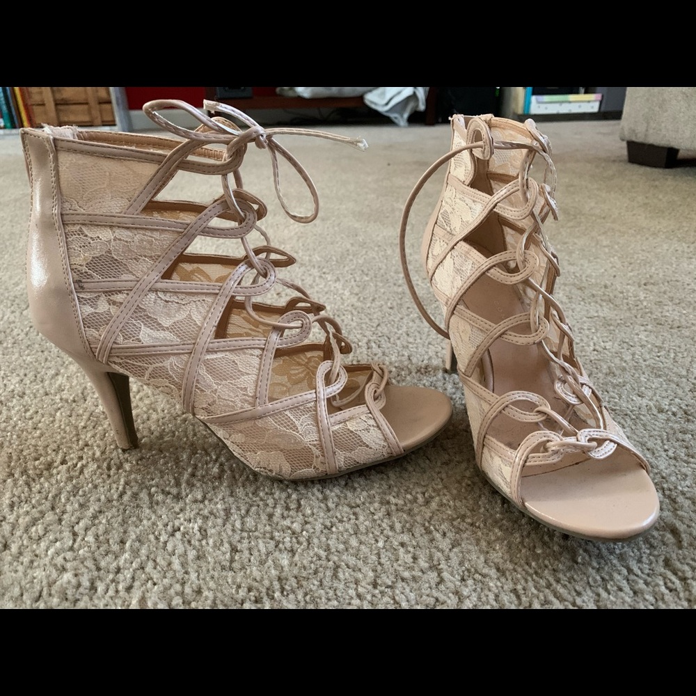 LC Laced Heels